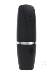 Playboy Excursion Rechargeable Silicone Clitoral Vibrator - Black