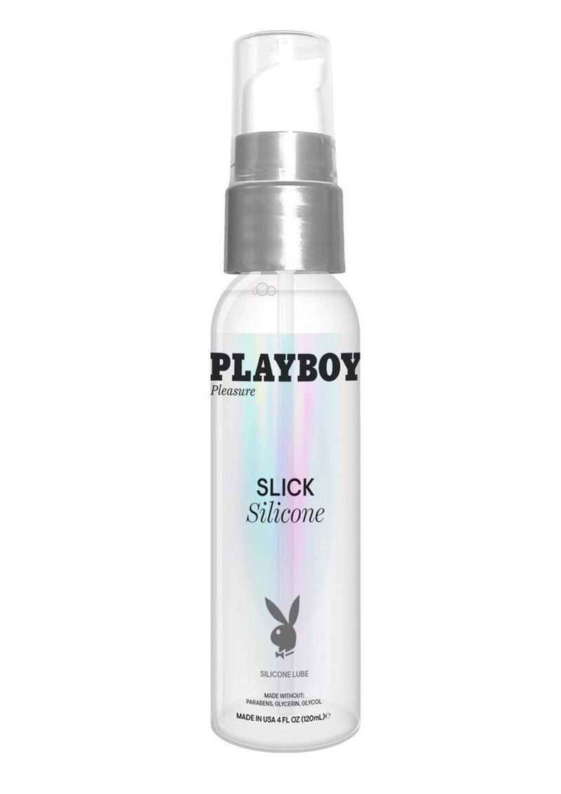 Playboy Slick Silicone Lubricant - 4oz