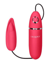 Power Play Flickering Tongue Silicone Massager Bullet - Pink