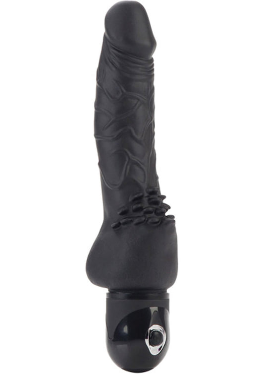 Power Stud Cliterrific Vibrator Waterproof - Black - 6.75in