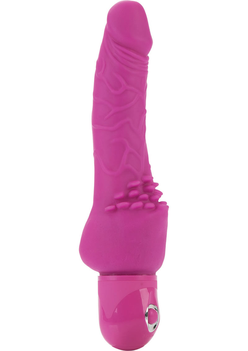 Power Stud Cliterrific Vibrator Waterproof - Pink - 6.75in