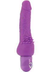 Power Stud Cliterrific Vibrator Waterproof - Purple - 6.75in