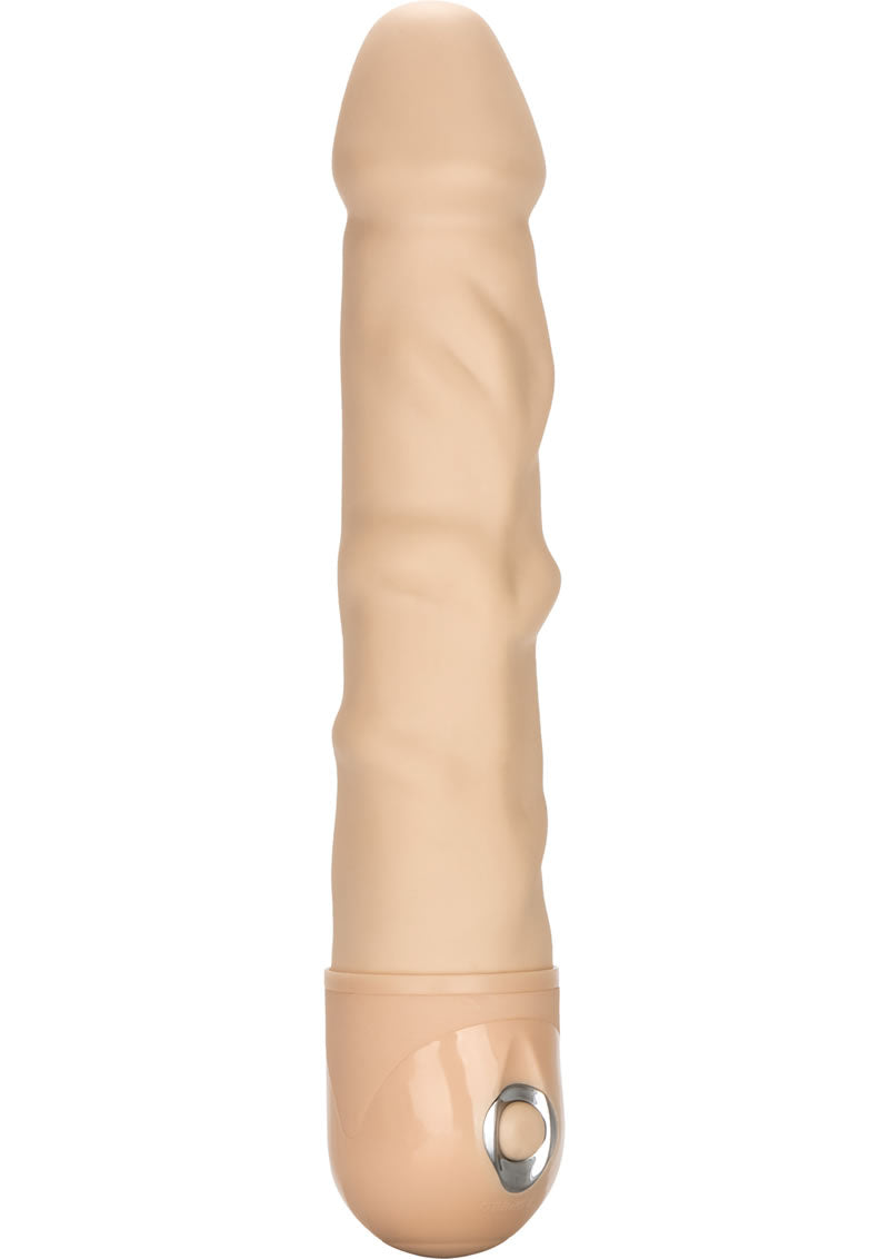 Power Stud Rod Vibrating Dildo - Vanilla