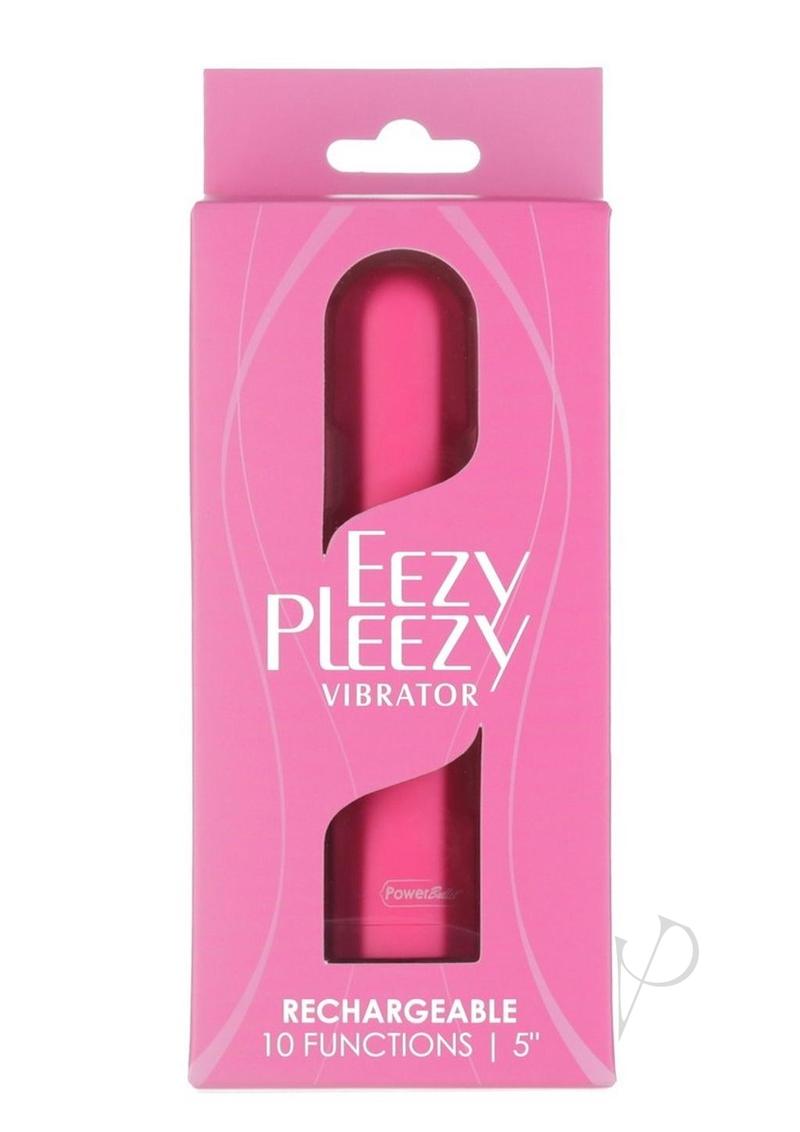 Powerbullet Eezy Pleezy Rechargeable Vibrator - Pink - 5in