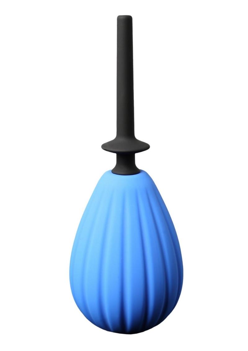 Prelude Silicone Enema Bulb Kit - Black/Blue