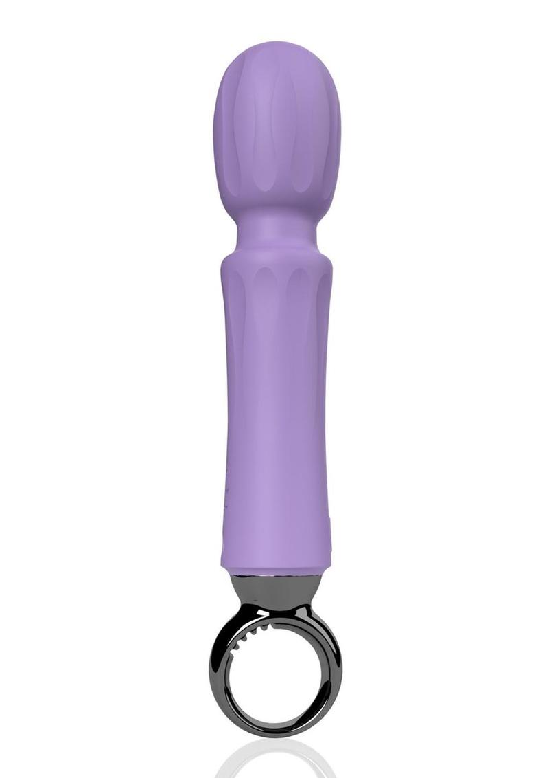 Primo Rechargeable Silicone Wand - Lavender/Purple