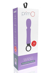 Primo Rechargeable Silicone Wand - Lavender/Purple