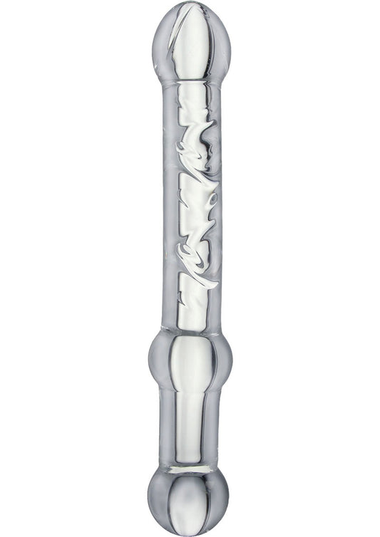 Prisms Prana Glass Thrusting Wand - Clear