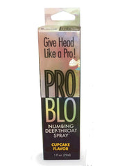 Problo Numbing Deep-Throat Spray 1oz - Cupcake