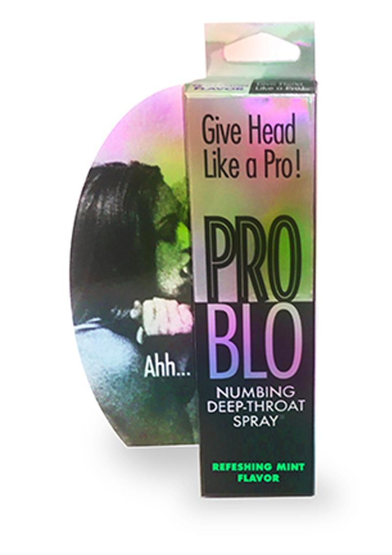 Problo Numbing Deep-Throat Spray 1oz - Refreshing Mint