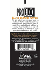 Problo Oral Pleasure Flavored Gel 1.5oz - Salted Caramel