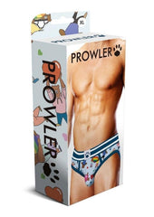 Prowler Bears with Hearts Brief - Blue - XLarge