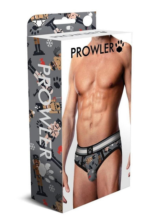 Prowler Nutcracker Brief - Black/Grey - Small