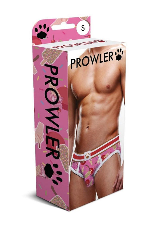 Prowler Ice Cream Open Brief - Pink - Small