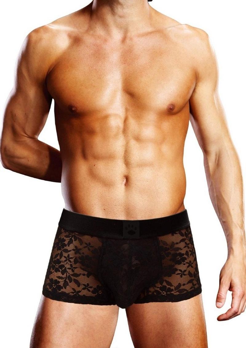 Prowler Lace Trunk - Black - Medium