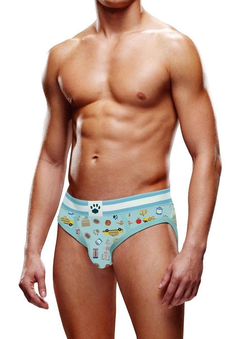 Prowler NYC Brief - Blue/White - Large