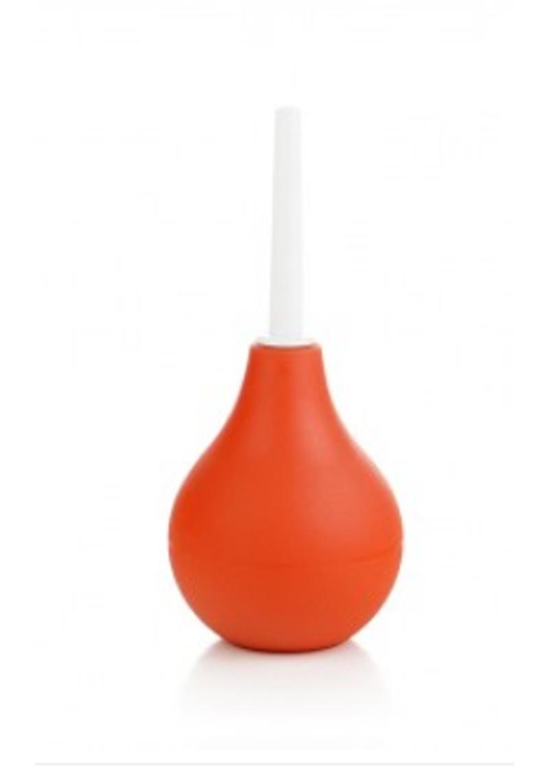 Prowler Bulb Silicone Anal Douche - Orange - Small