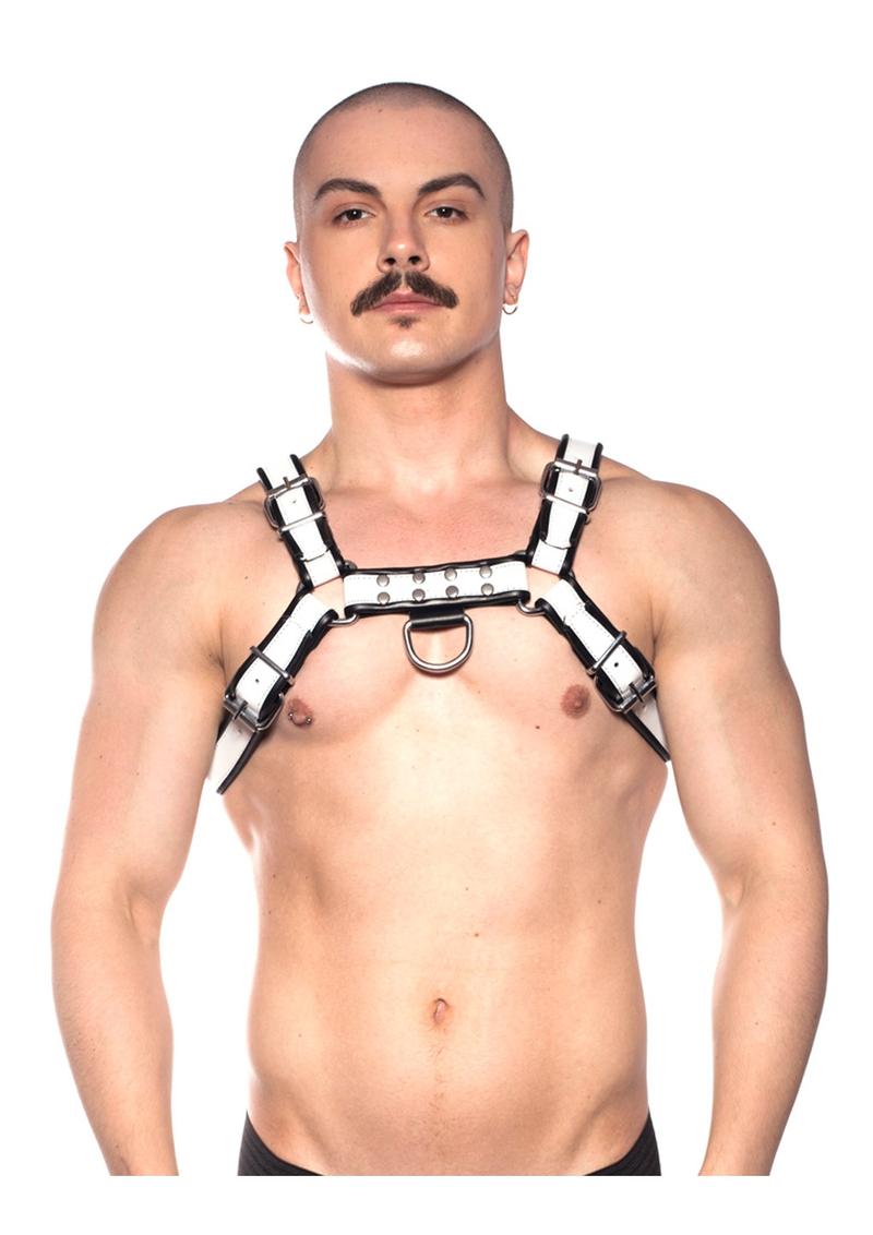 Prowler Red Bull Harness - Black/White - Large/XLarge