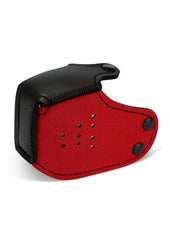 Prowler Red Puppy Muzzle - Black/Red