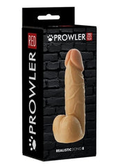 Prowler The Stallion Dildo with Balls - Vanilla - 8in