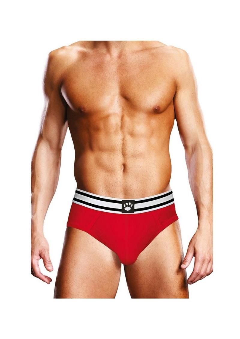 Prowler Red/White Brief - Red/White - XXLarge