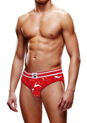 Prowler Reindeer Brief - Black/Red - Large