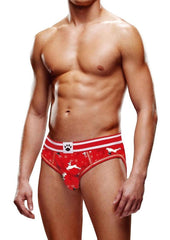 Prowler Reindeer Open Brief - Black/Red - Large