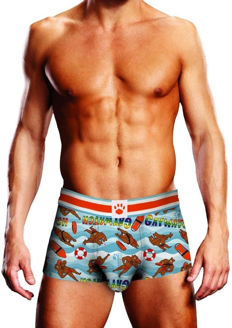 Prowler Gaywatch Bears Trunk - Blue/Orange - Large