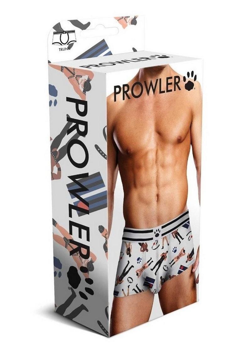 Prowler Leather Pride Trunk - Black/White - Small