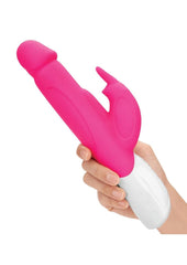 Rabbit Essentials Rechargeable Silicone Realistic Rabbit