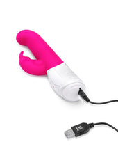 Rabbit Essentials Silicone Rechargeable Come Hither G-Spot Rabbit