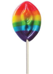 Rainbow Pussy Pops Candy Fruity Flavor - Multicolor