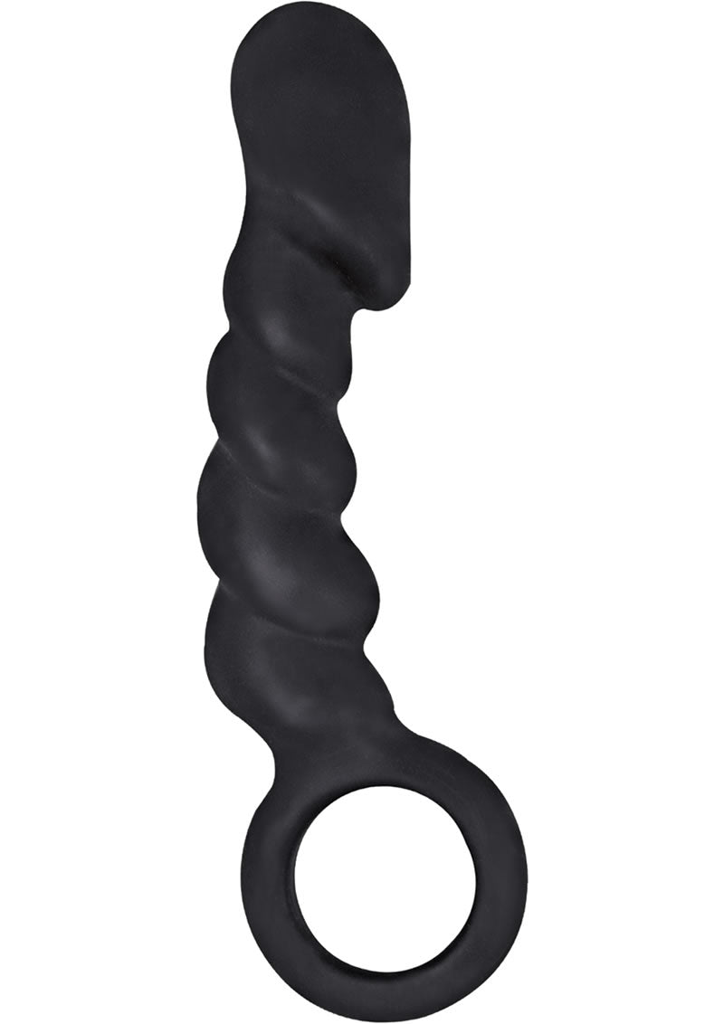 Ram Anal Trainer #2 Silicone Anal Probe - Black