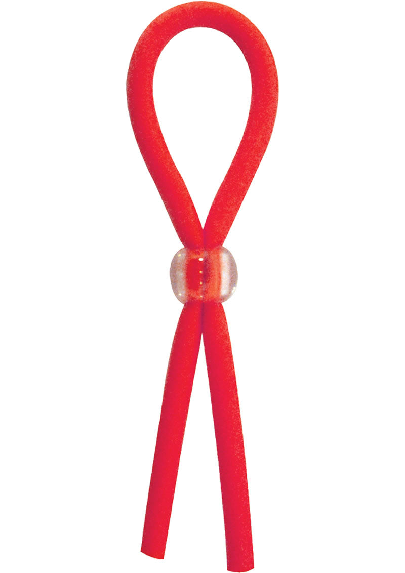 Ram Squeezer Cocktie Adjustable Cock Ring - Red