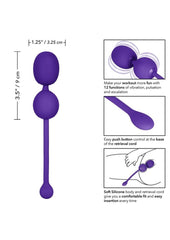 Rechargeable Dual Kegel Silicone Rechargeable Waterproof