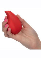 Red Hot Glow Rechargeable Silicone Massager