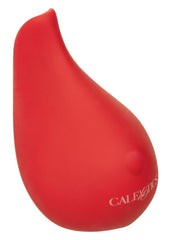 Red Hot Glow Rechargeable Silicone Massager - Red