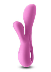 Revel Galaxy Rechargeable Silicone Rabbit Vibrator - Pink