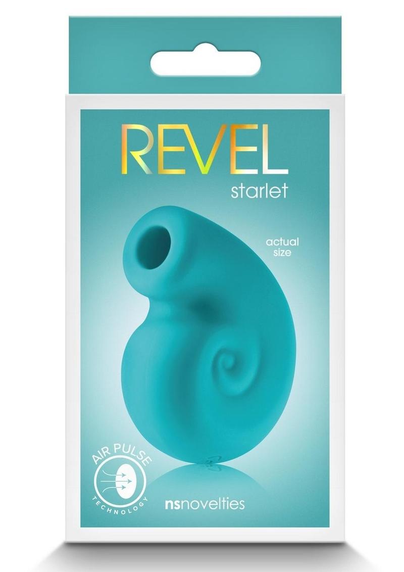 Revel Starlet Rechargeable Silicone Clitoral Stimulator - Teal