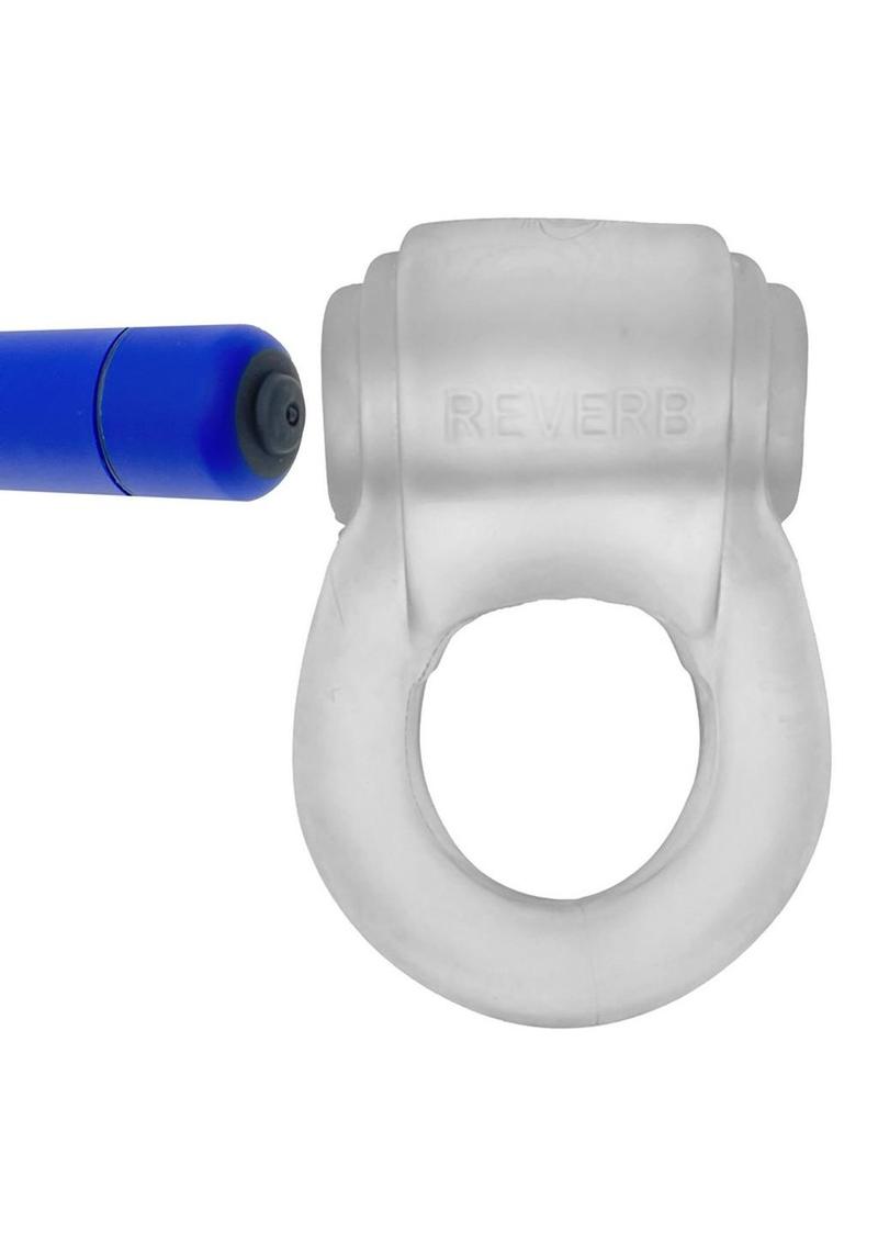 Revring Reverb Vibrating Cock Ring - Clear/Clear Ice