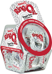 Ringo XL Cock Rings - Clear - XLarge - 36 Each Per Bowl