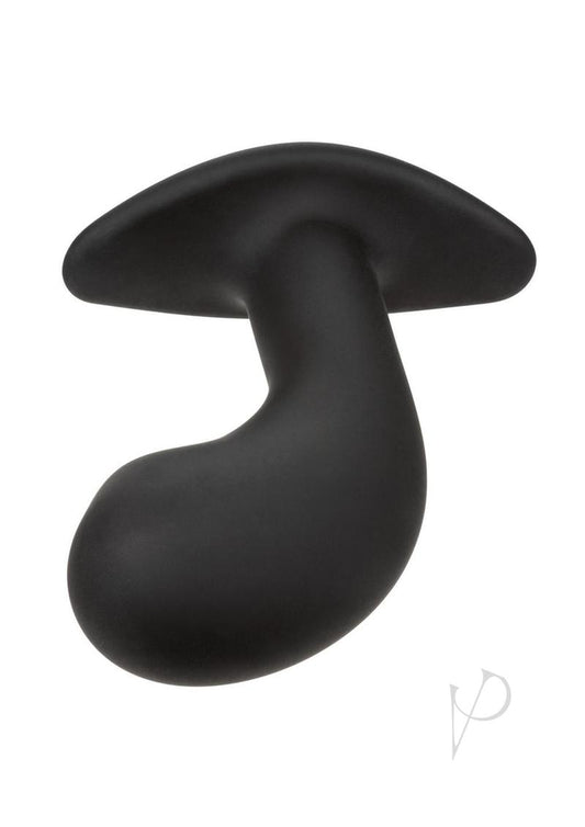 Rock Bottom Curved Rechargeable Silicone Probe - Black