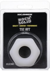 Rock Solid The Nutt Silicone Cock Ring - White