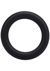 Rock Solid The Silicone Gasket Cock Ring - Black - Large