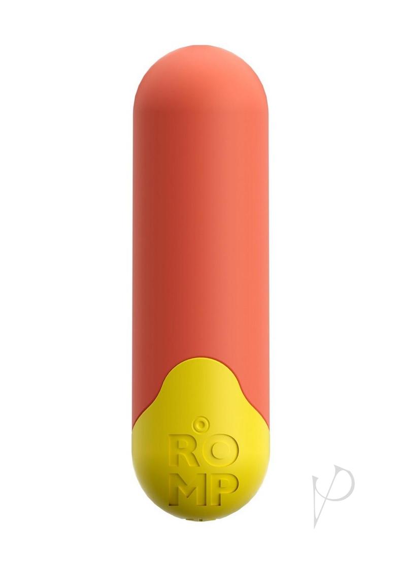 Romp Riot Rechargeable Silicone Bullet - Orange