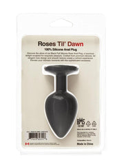 Roses Til Dawn Silicone Butt Plug