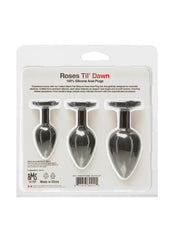 Roses Til Dawn Silicone Butt Plug