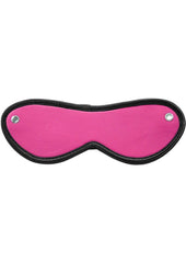 Rouge Leather Blindford Eye Mask - Pink