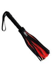 Rouge Short Suede Flogger - Black/Red