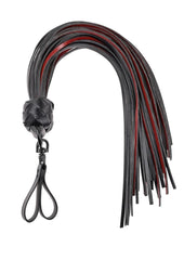 Saffron Finger Flogger - Black/Red